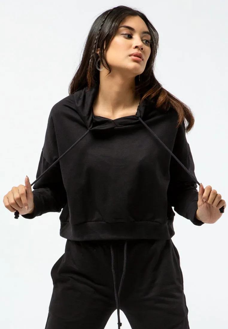 Crop Hoodies Sweatshirt