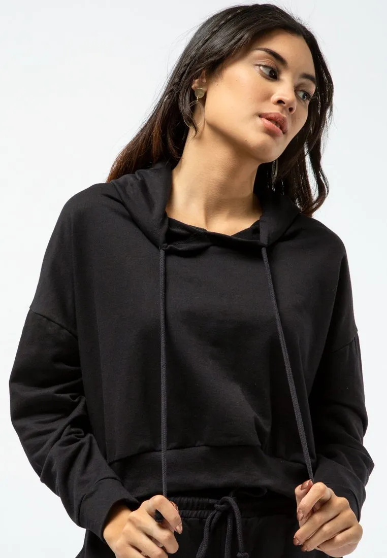 Crop Hoodies Sweatshirt