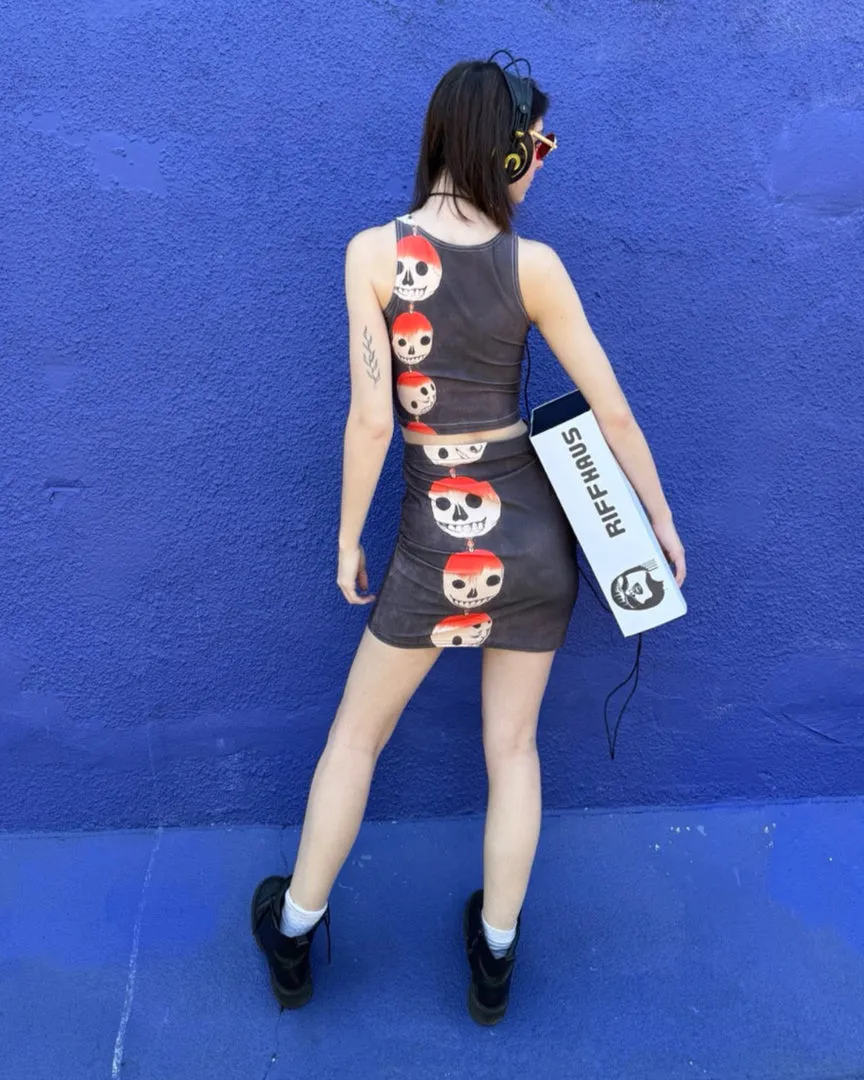 Crop Top - Sad Women Print
