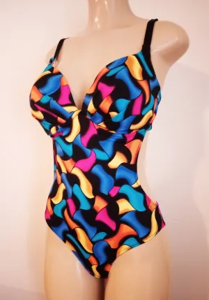 Cutaway Underwire Monokini Push Up One Piece Swimsuit
