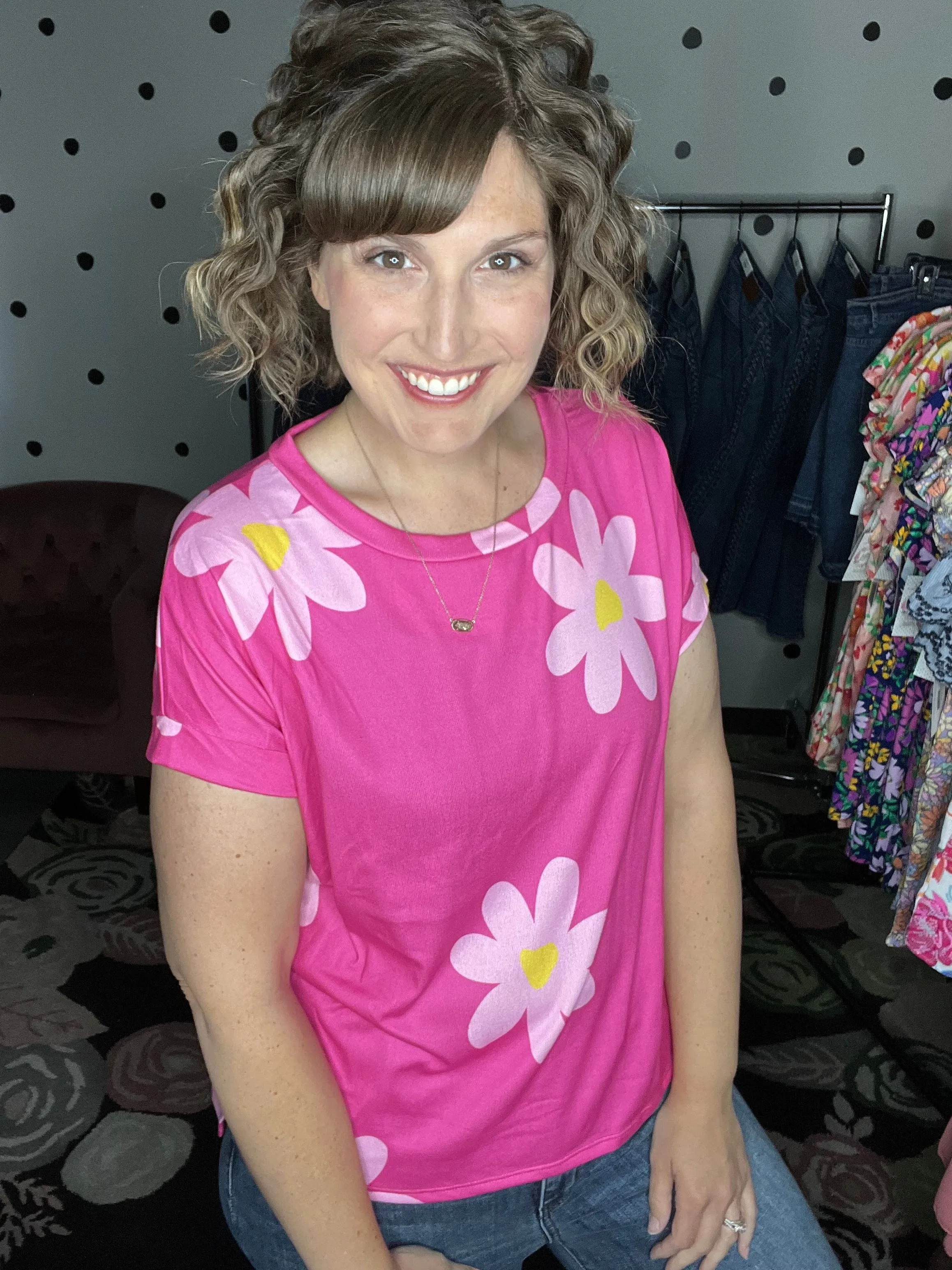 Daisy Short Sleeve Tops