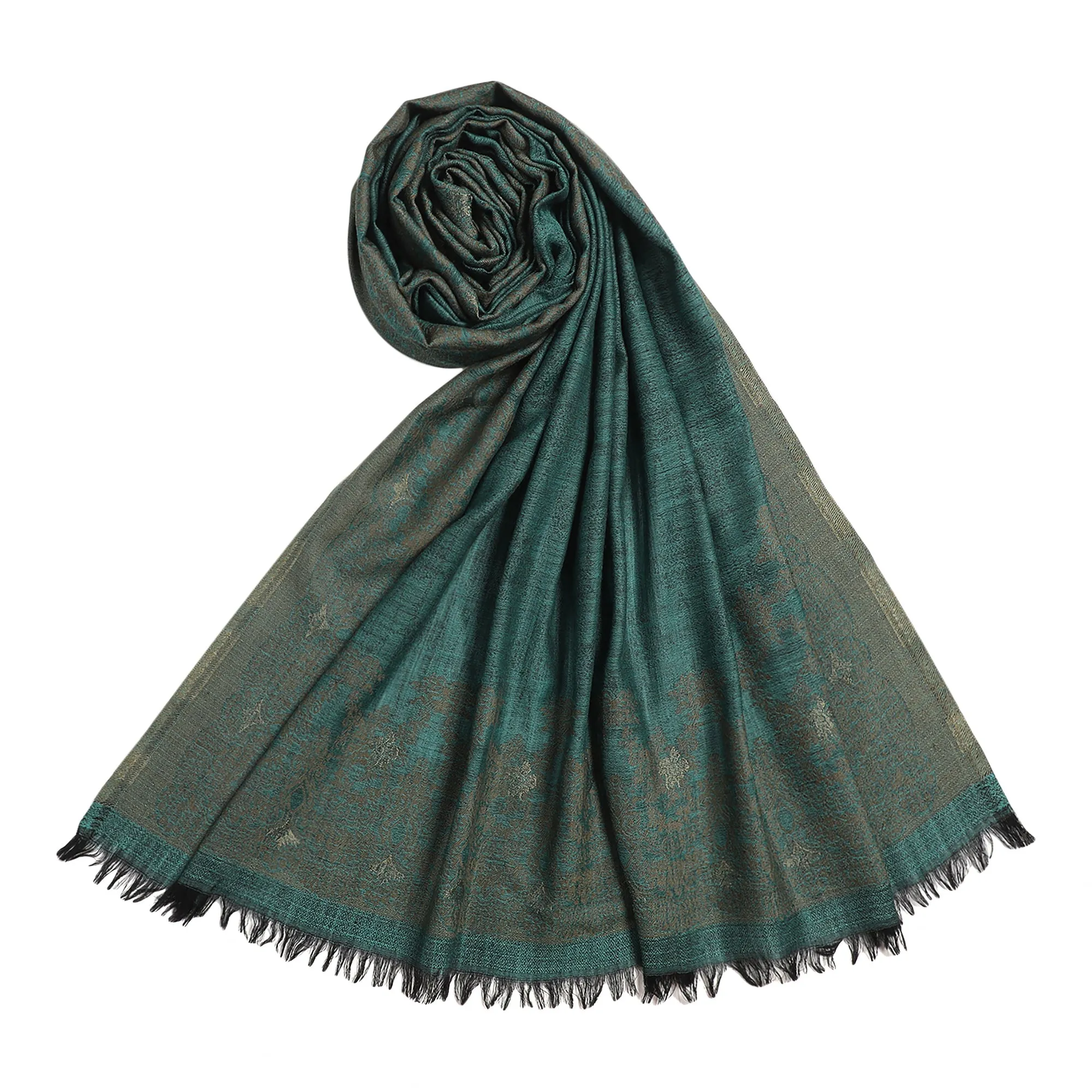 Daphne Woven Design Woolen Shawl