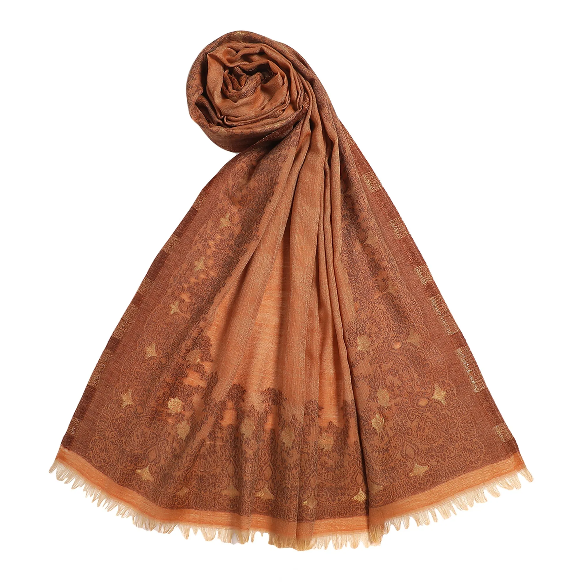 Daphne Woven Design Woolen Shawl