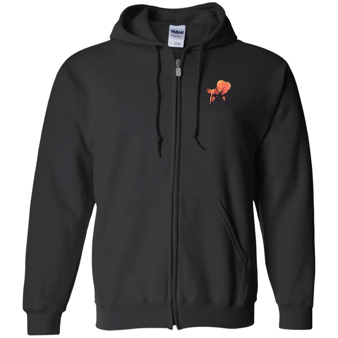 DEBII - Zip Up Hooded Sweatshirt
