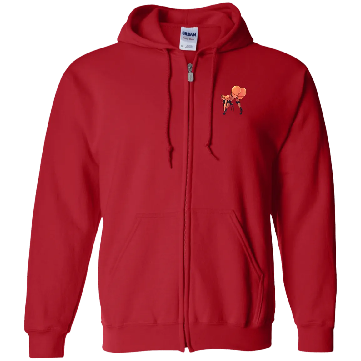 DEBII - Zip Up Hooded Sweatshirt