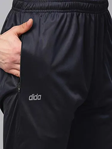 DIDA Men's Polyester Tracksuit (D1283Navy_XL_Navy & Classic Blue_X-Large)