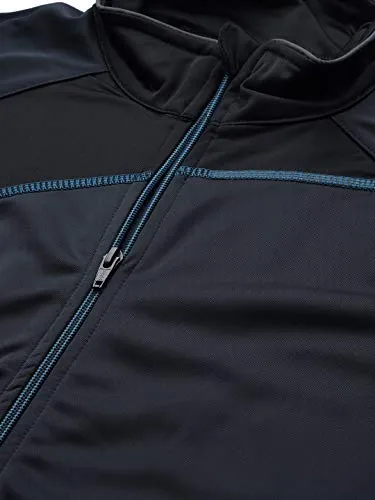 DIDA Men's Polyester Tracksuit (D1283Navy_XL_Navy & Classic Blue_X-Large)