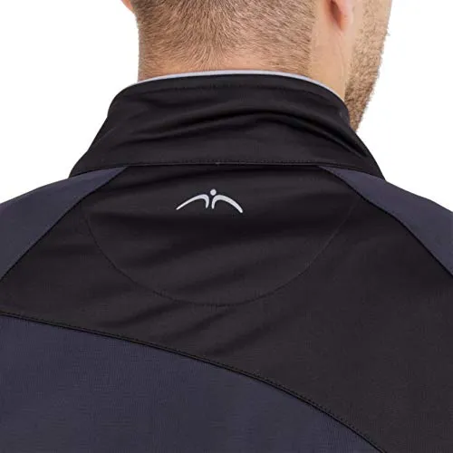 DIDA Men's Polyester Tracksuit (D1283Navy_XL_Navy & Classic Blue_X-Large)