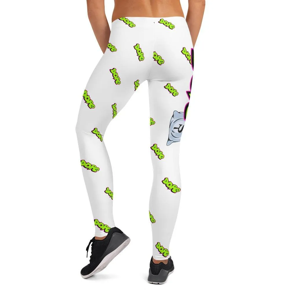 Dope Money Leggings - White