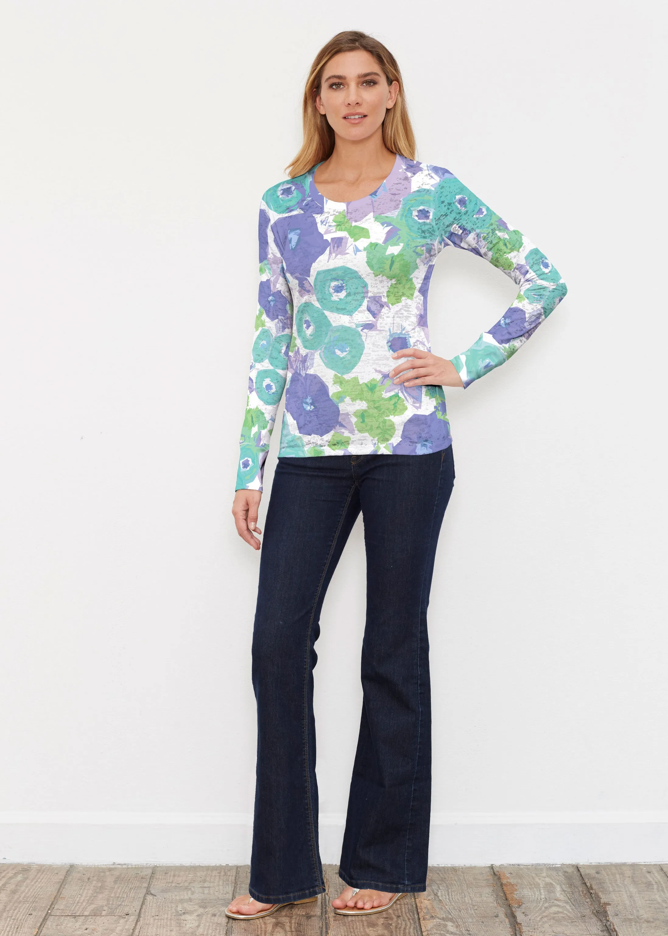 Dotsy (19202) ~ Thermal Long Sleeve Crew Shirt