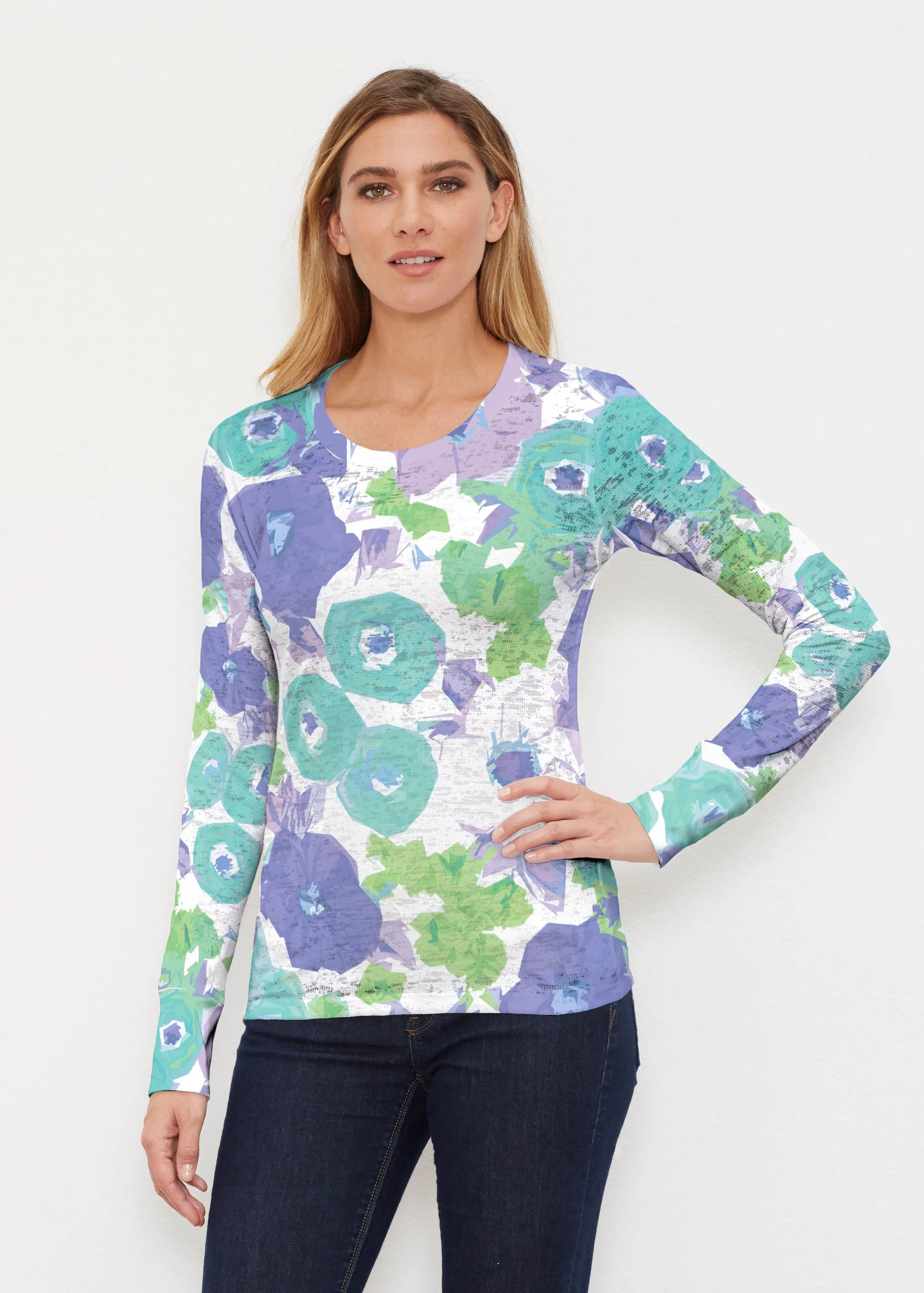 Dotsy (19202) ~ Thermal Long Sleeve Crew Shirt