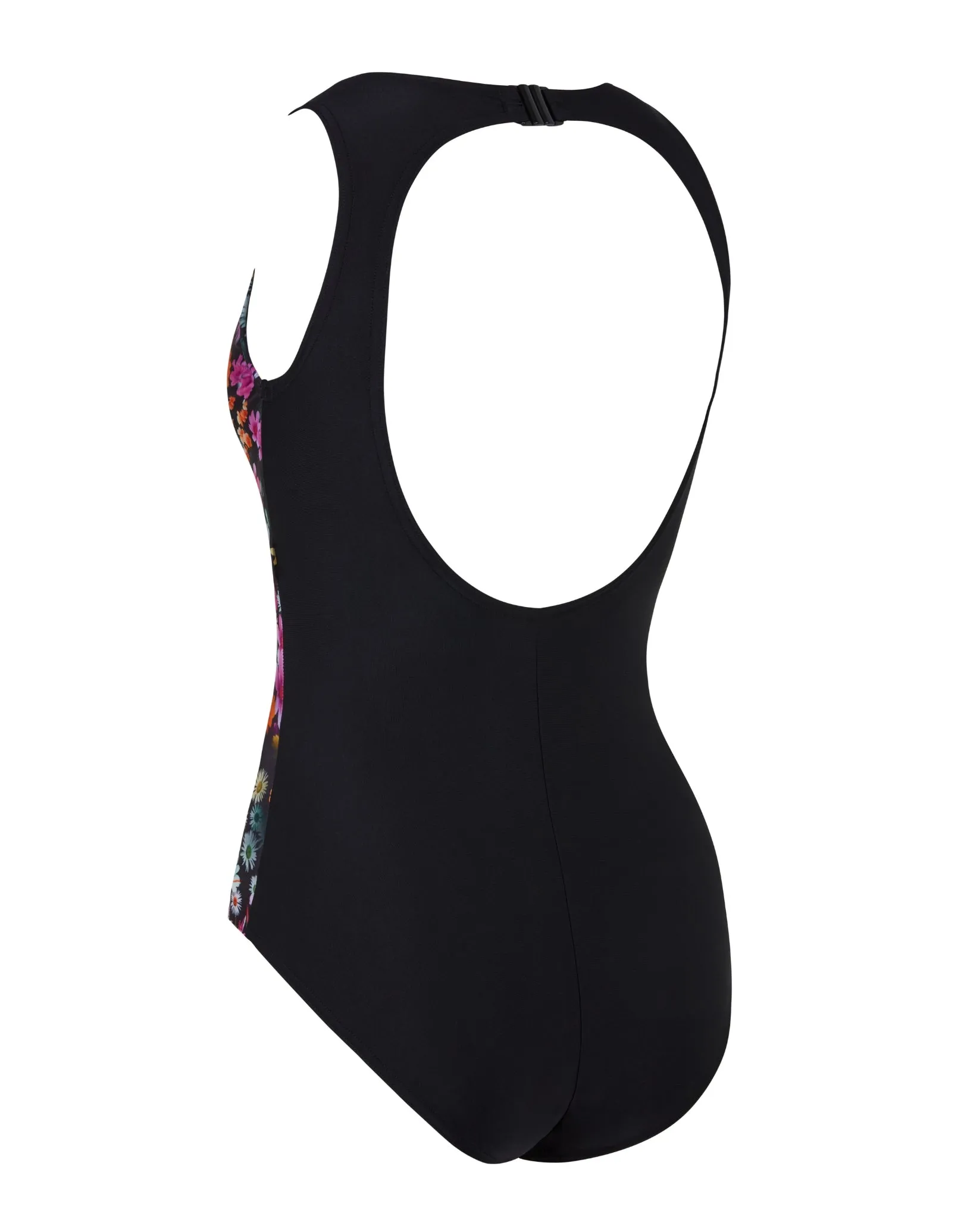 Dream Hi Front Swimsuit - Black/Multi
