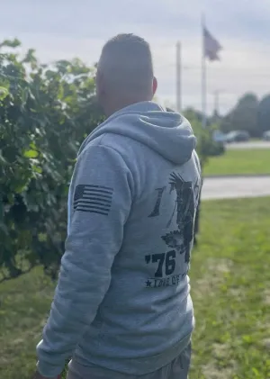 Eagle '76 50/50 Zip Up Sweatshirt