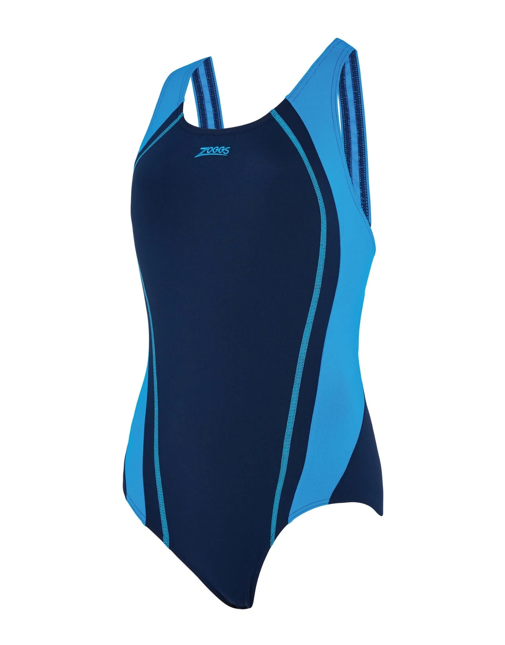 Eaton Flyback Swimsuit - Navy/Blue