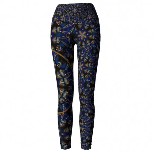 Eclipse - Masquerade Yoga Leggings