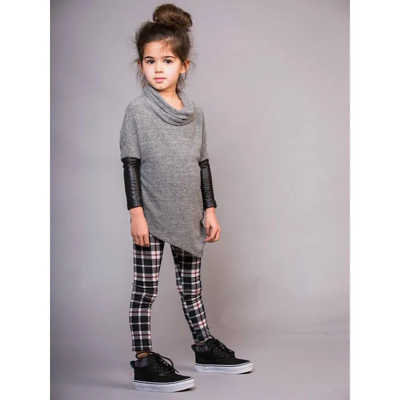 Edie-Plaid Leggings