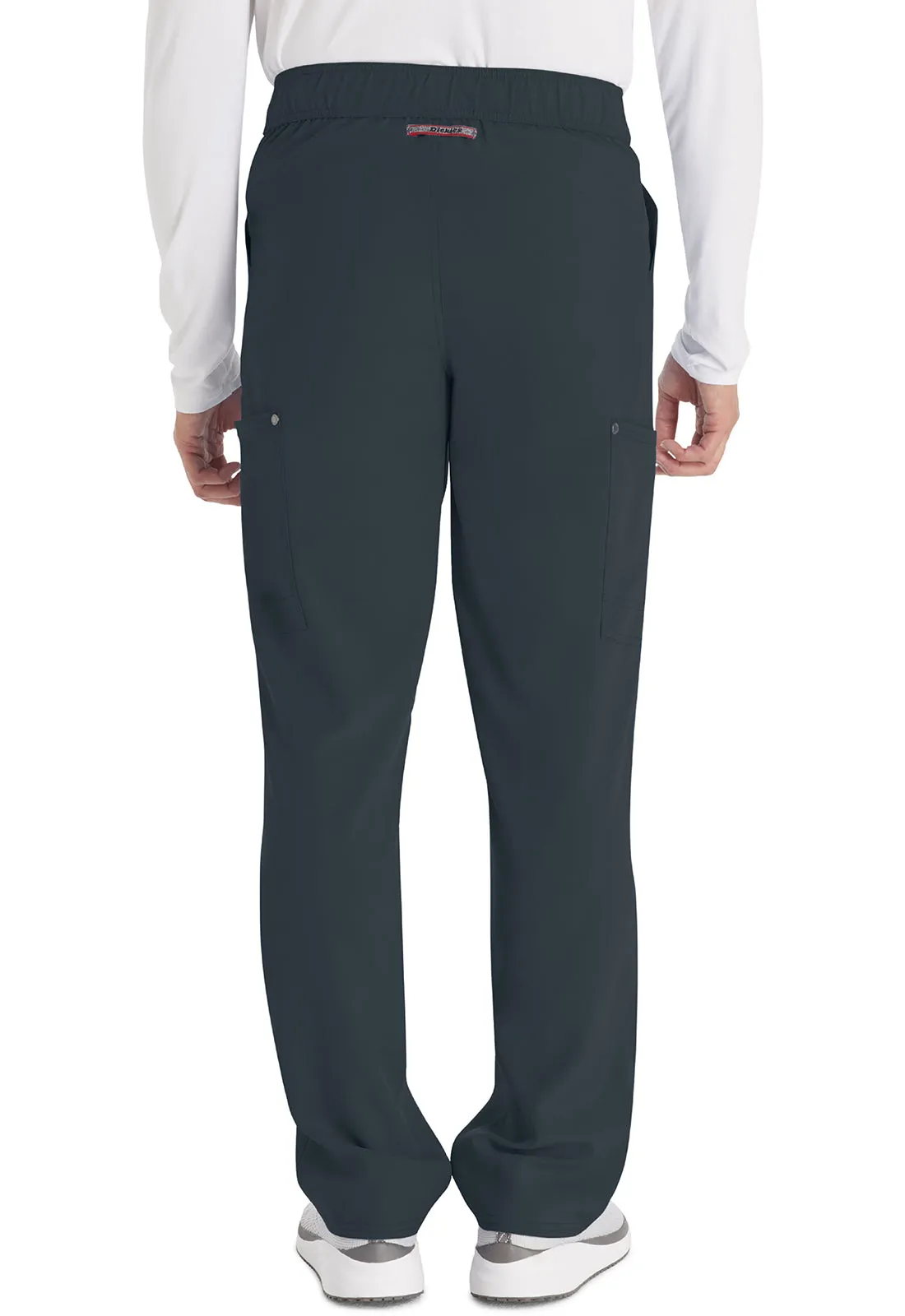 EDS NXT DK216 Men's Mid Rise Zip Fly Straight Leg Pants Pewter