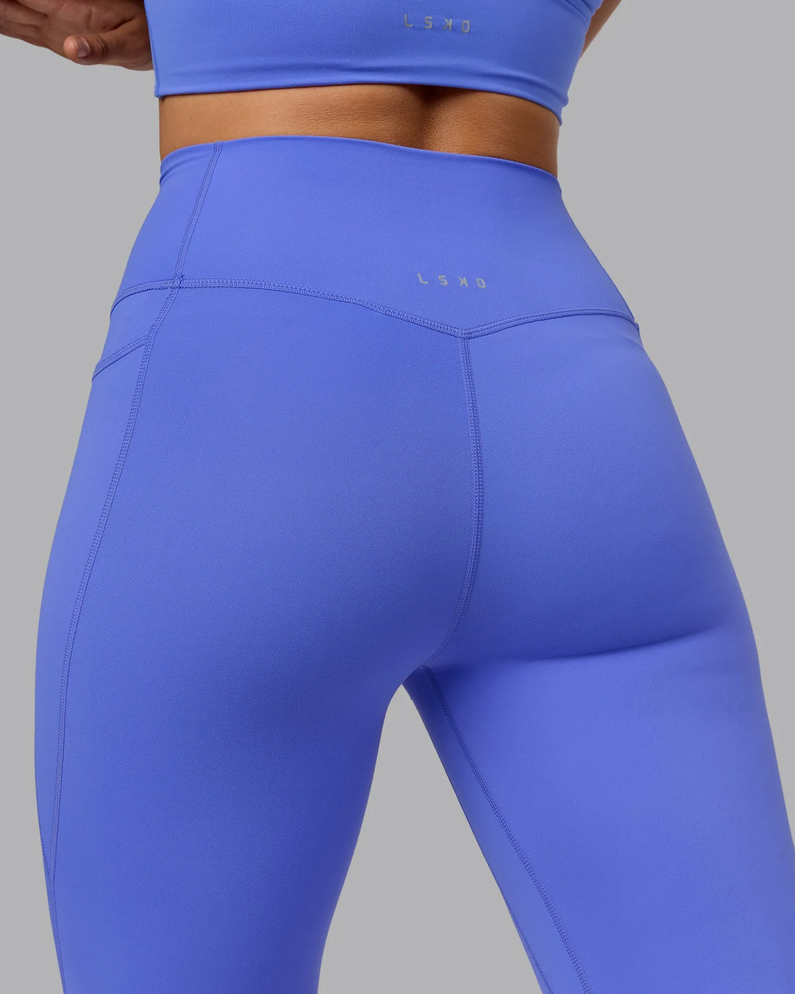 Elixir Full Length Tights With Pockets - Baja Blue