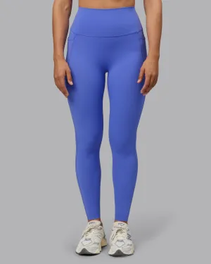Elixir Full Length Tights With Pockets - Baja Blue