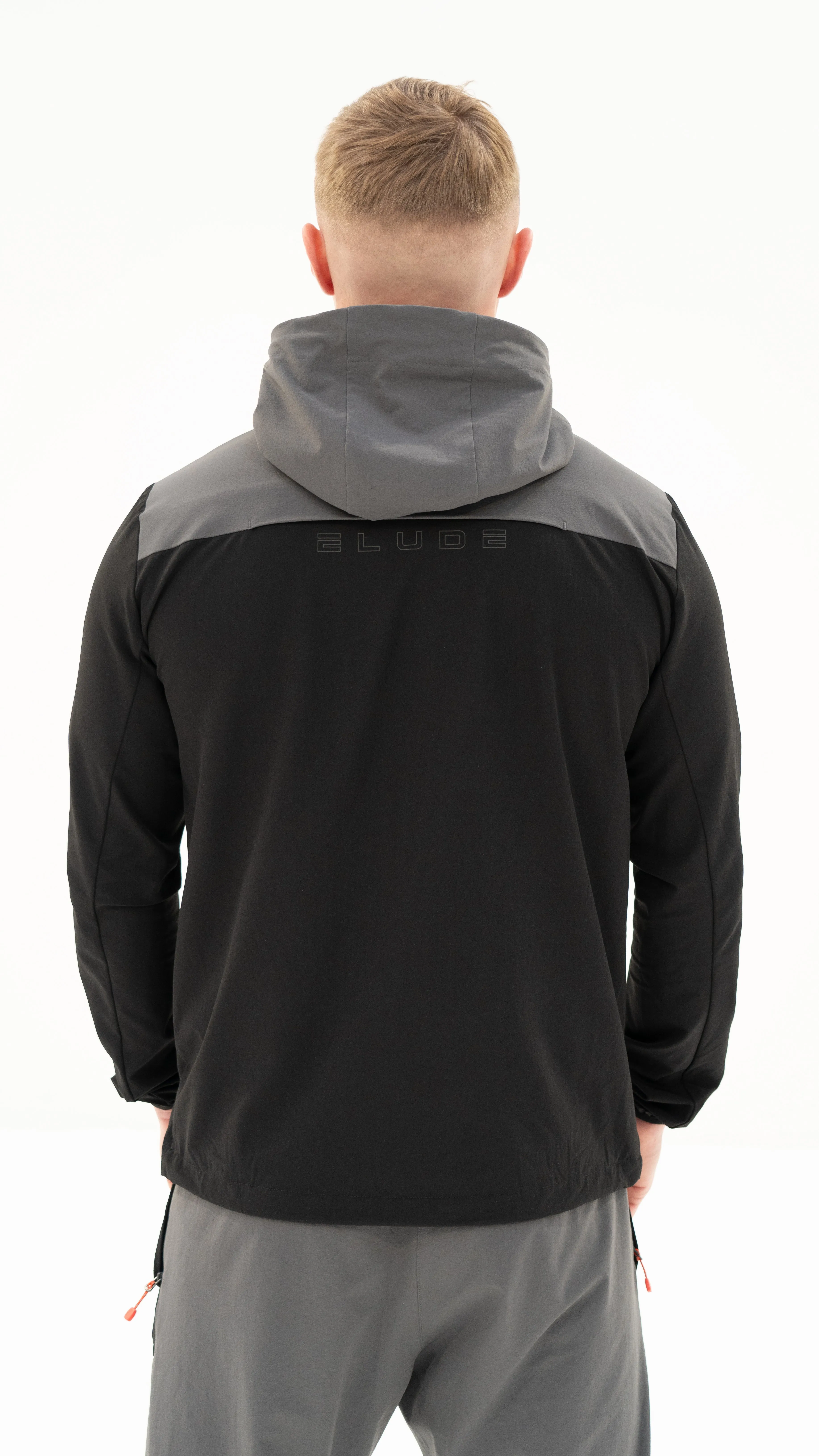 ELUDE Ghost Tracksuit - Black/Coal/Red
