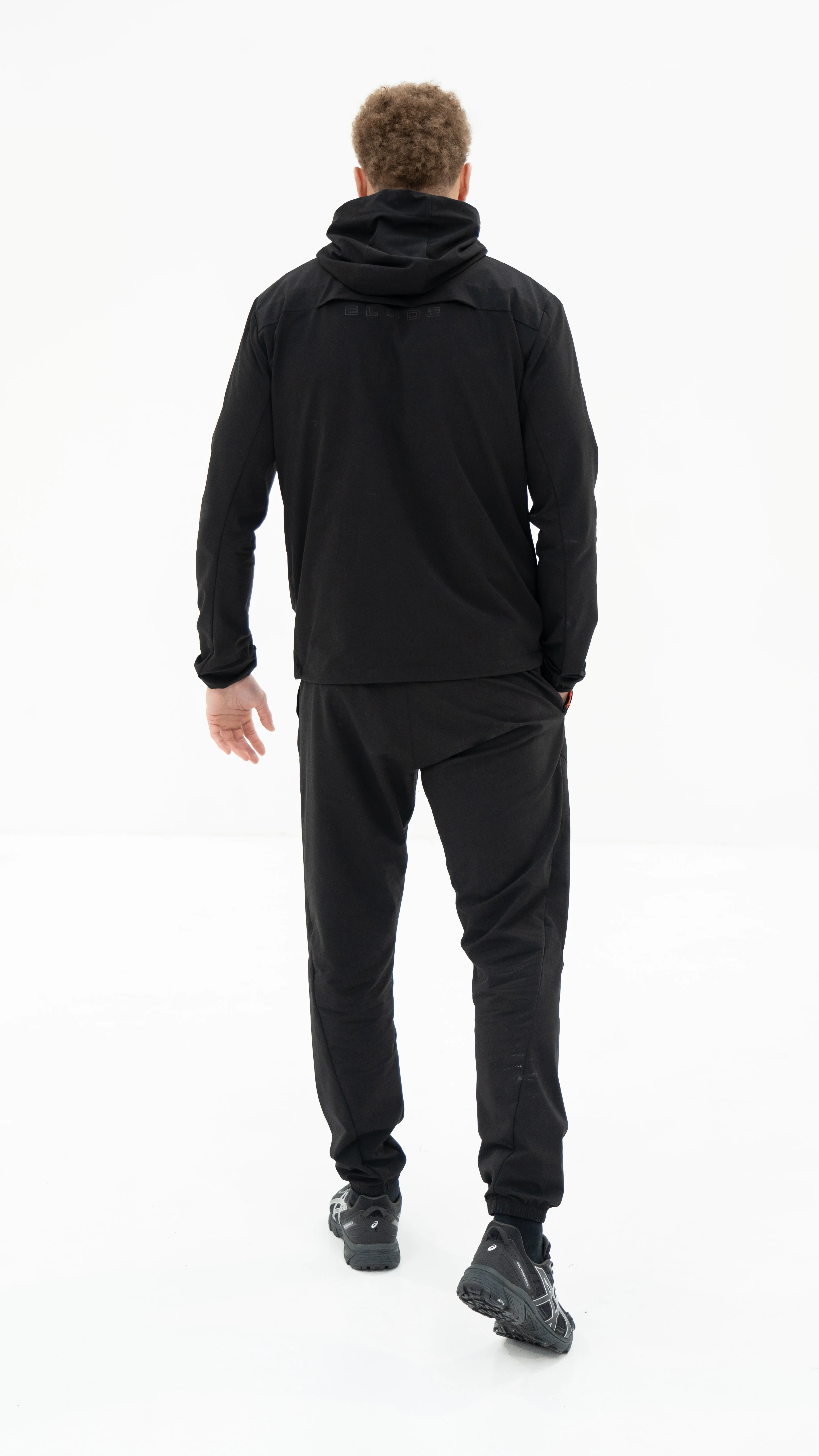ELUDE Ghost Tracksuit - Black/Red