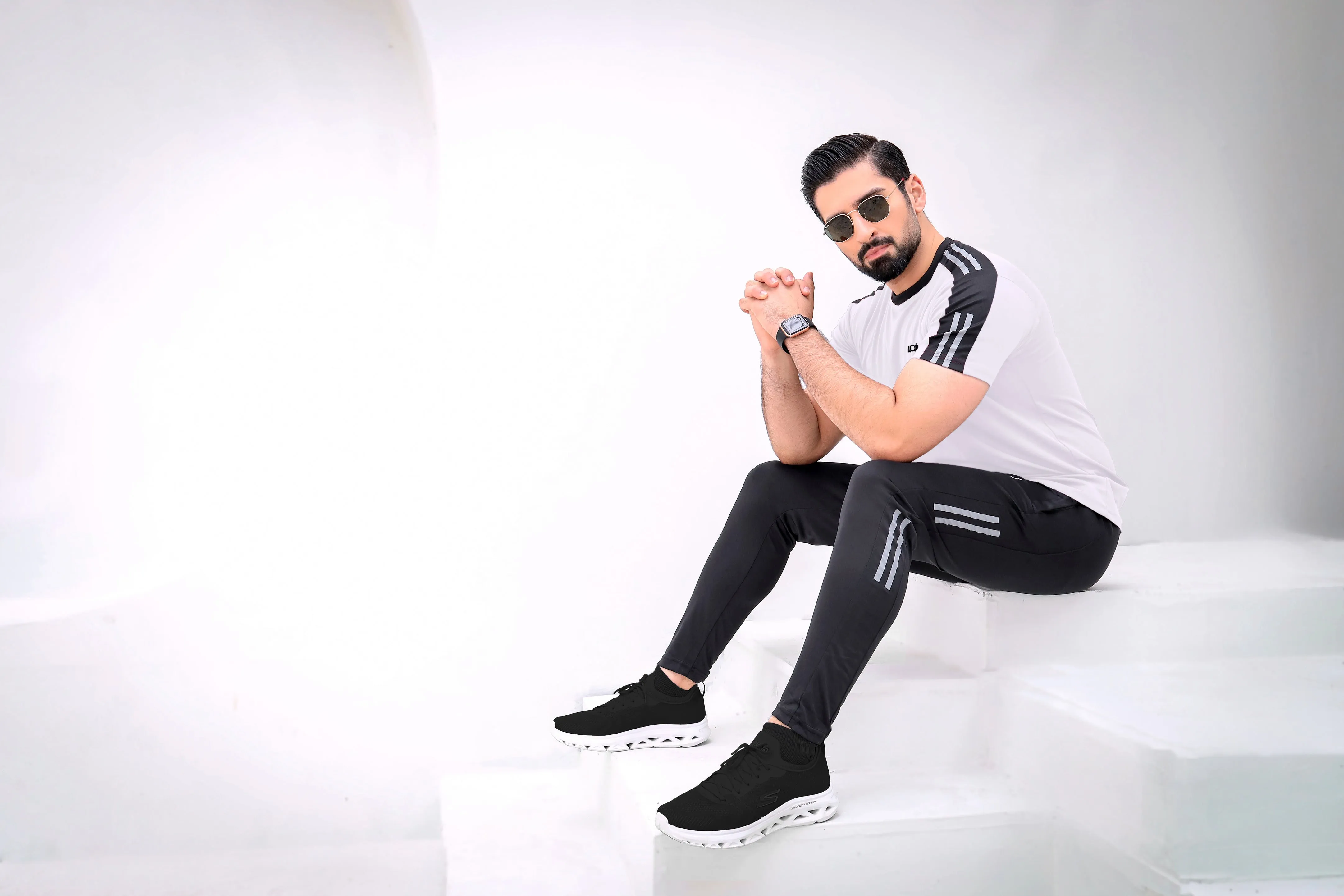 Emporio White - Dri-Fit Tracksuit