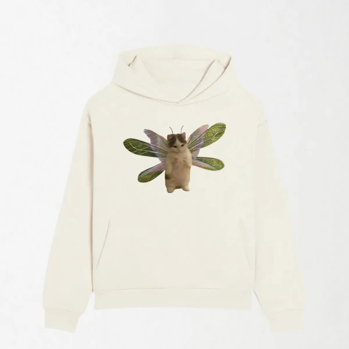 Fairycat Wings - Graphic Hoodie