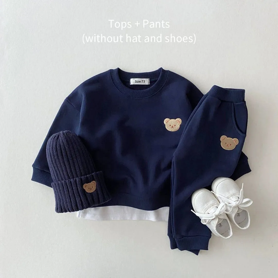 Fashion Toddler Teddy Bear Tracksuit