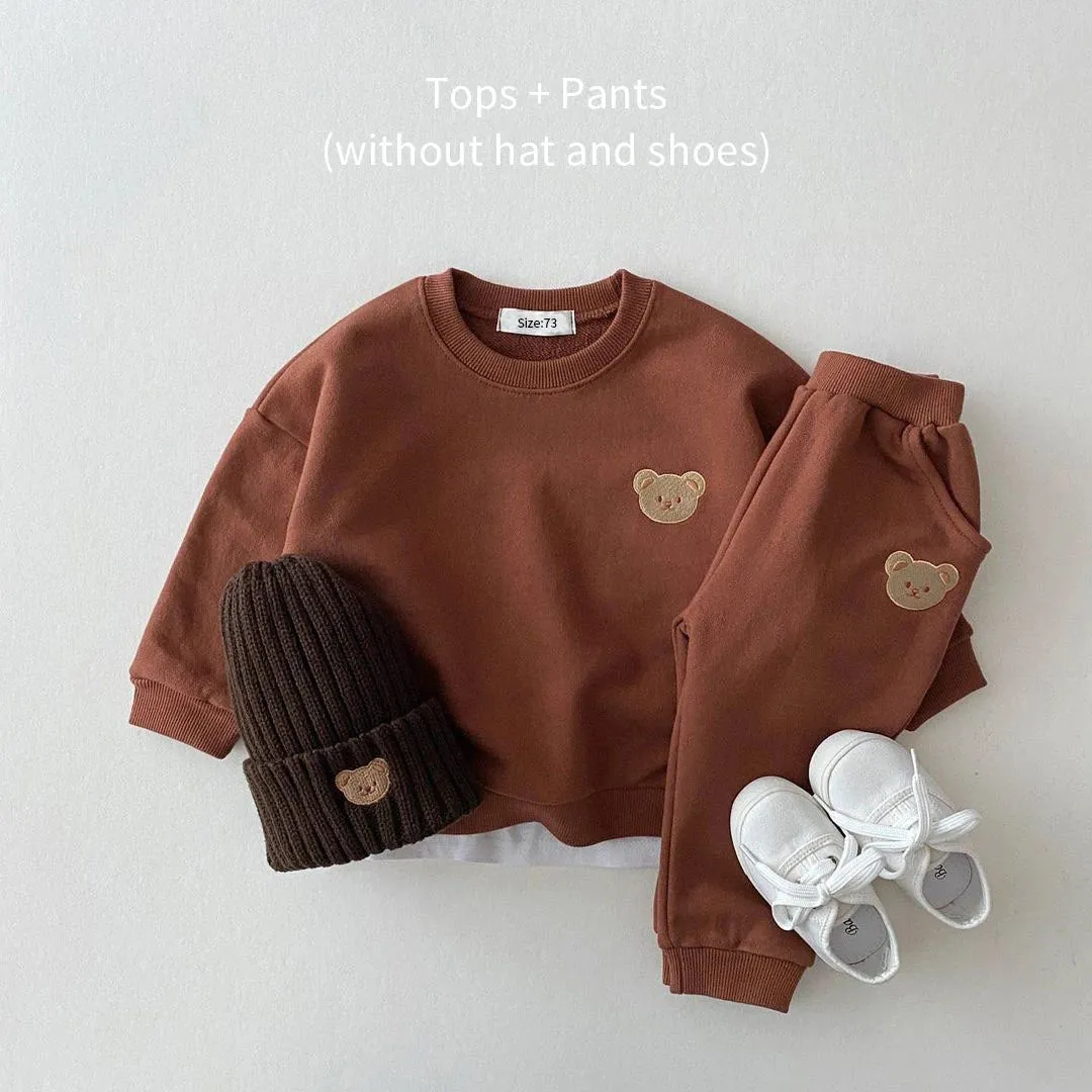 Fashion Toddler Teddy Bear Tracksuit