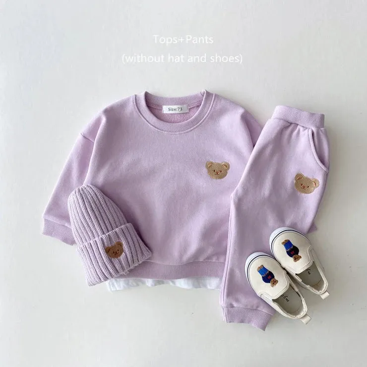 Fashion Toddler Teddy Bear Tracksuit