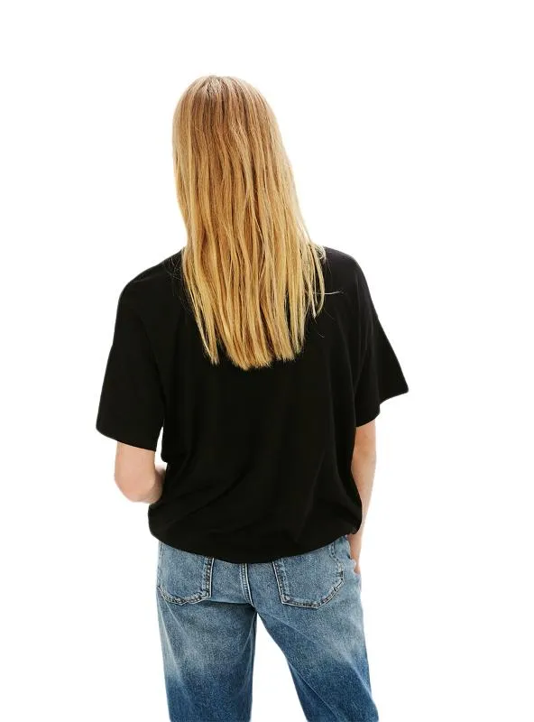 FEMALE LETTER PRINT PULLOVER TOPS