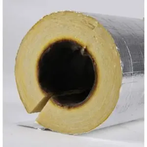 Fiberglass Pipe Insulation / Lagging (Foil Covered) (1.2m)