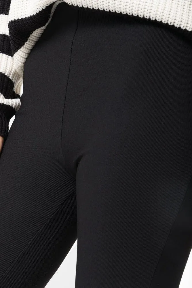 Flare Leggings Black