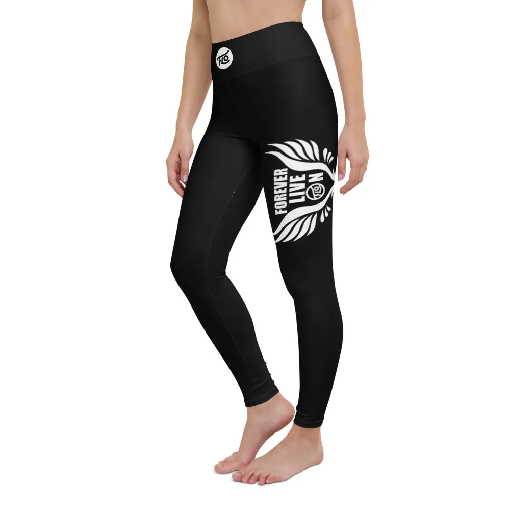 FLO Black & White Yoga Leggings