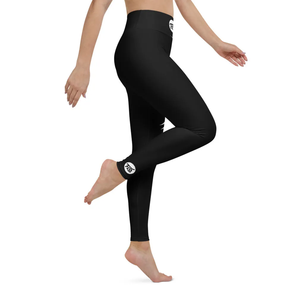 FLO Black & White Yoga Leggings