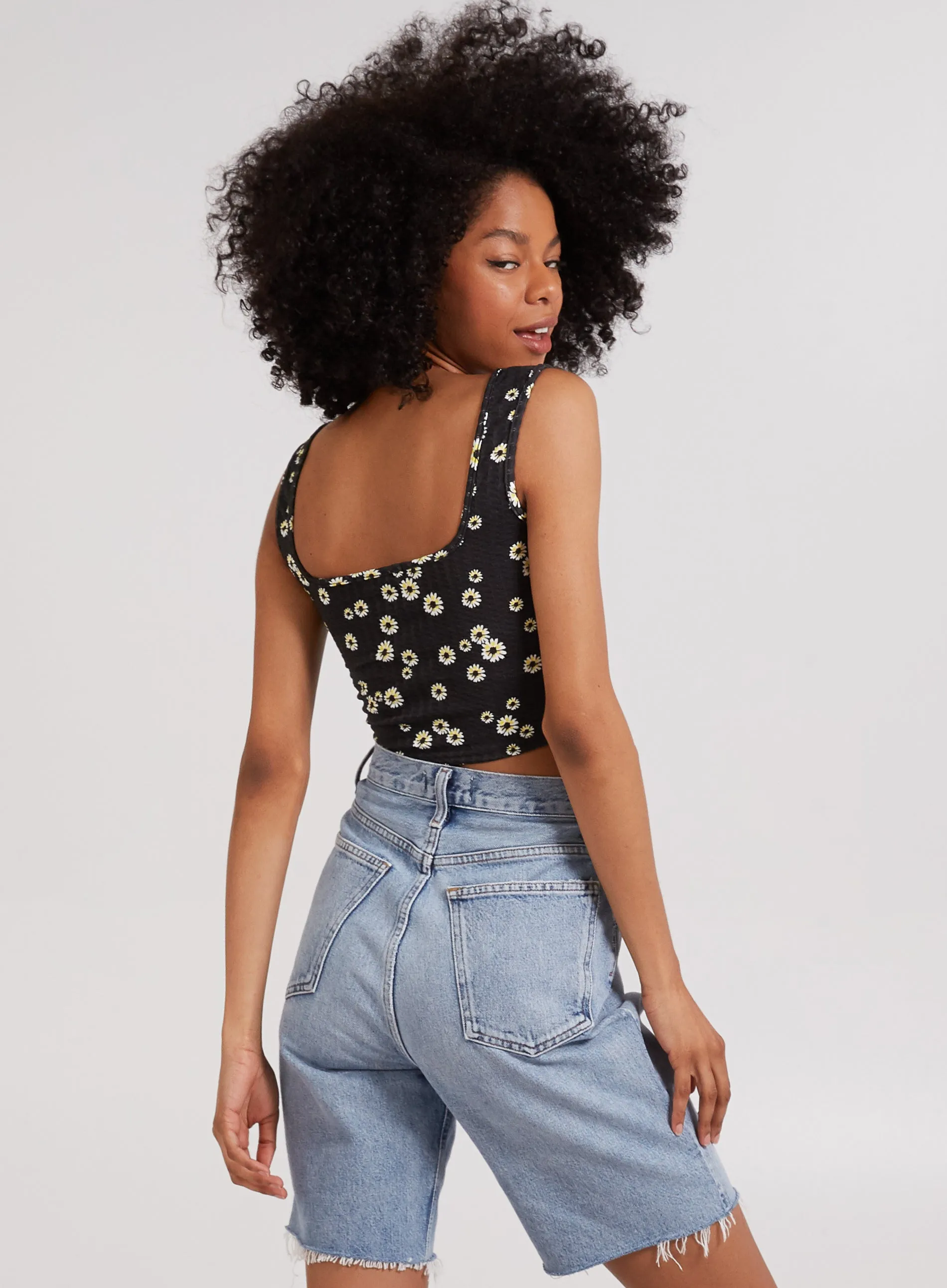 Floral Crop Top