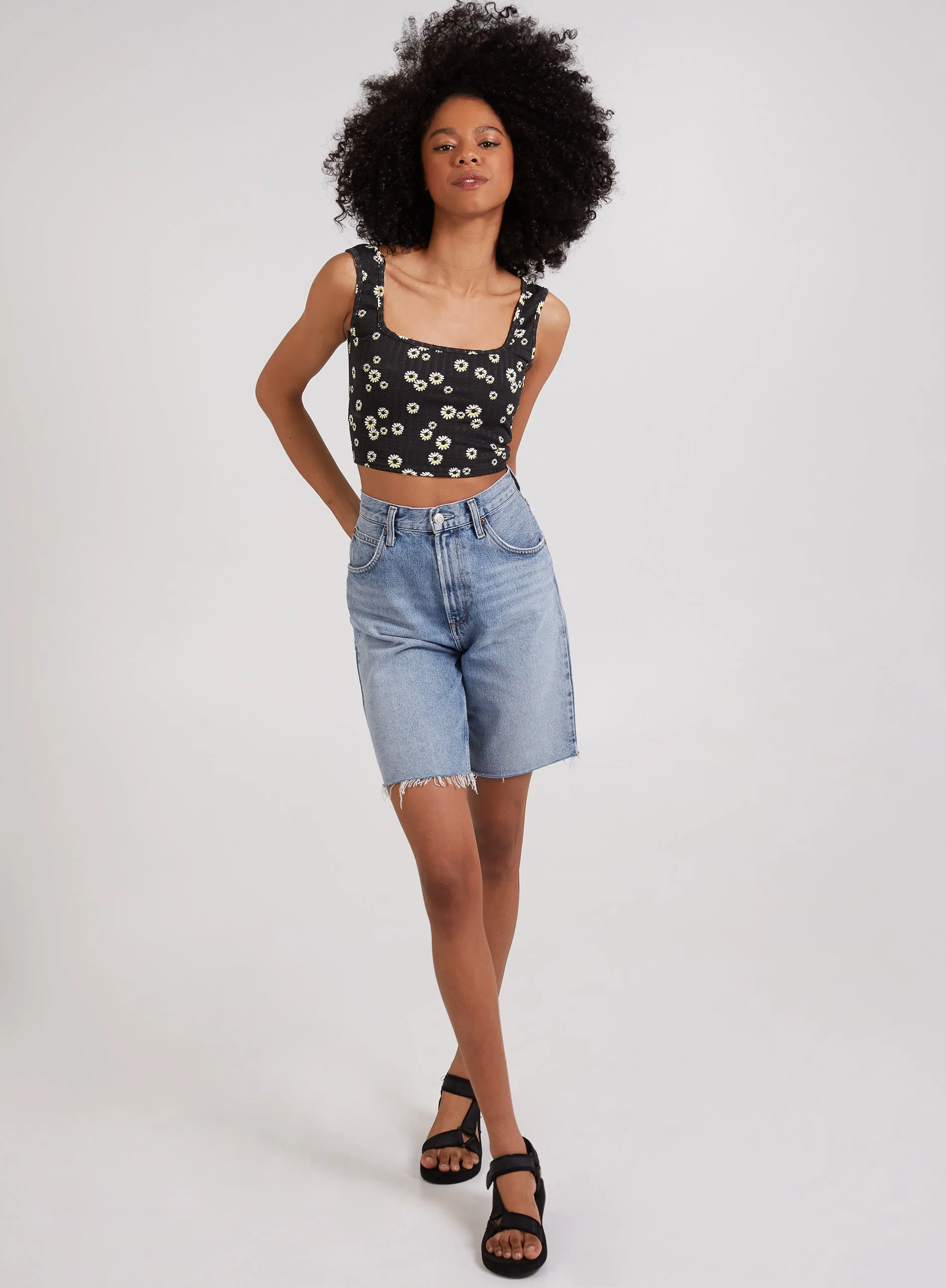 Floral Crop Top