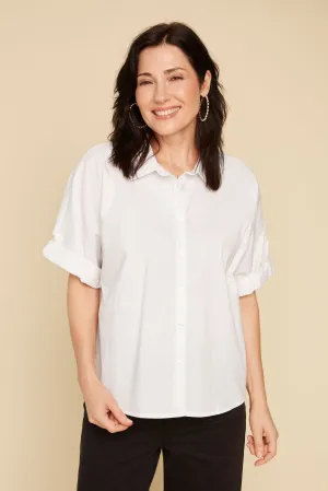 FLUTTERING BREEZE BLOUSE