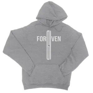 Forgiven Cross Christian Hooded Sweatshirt