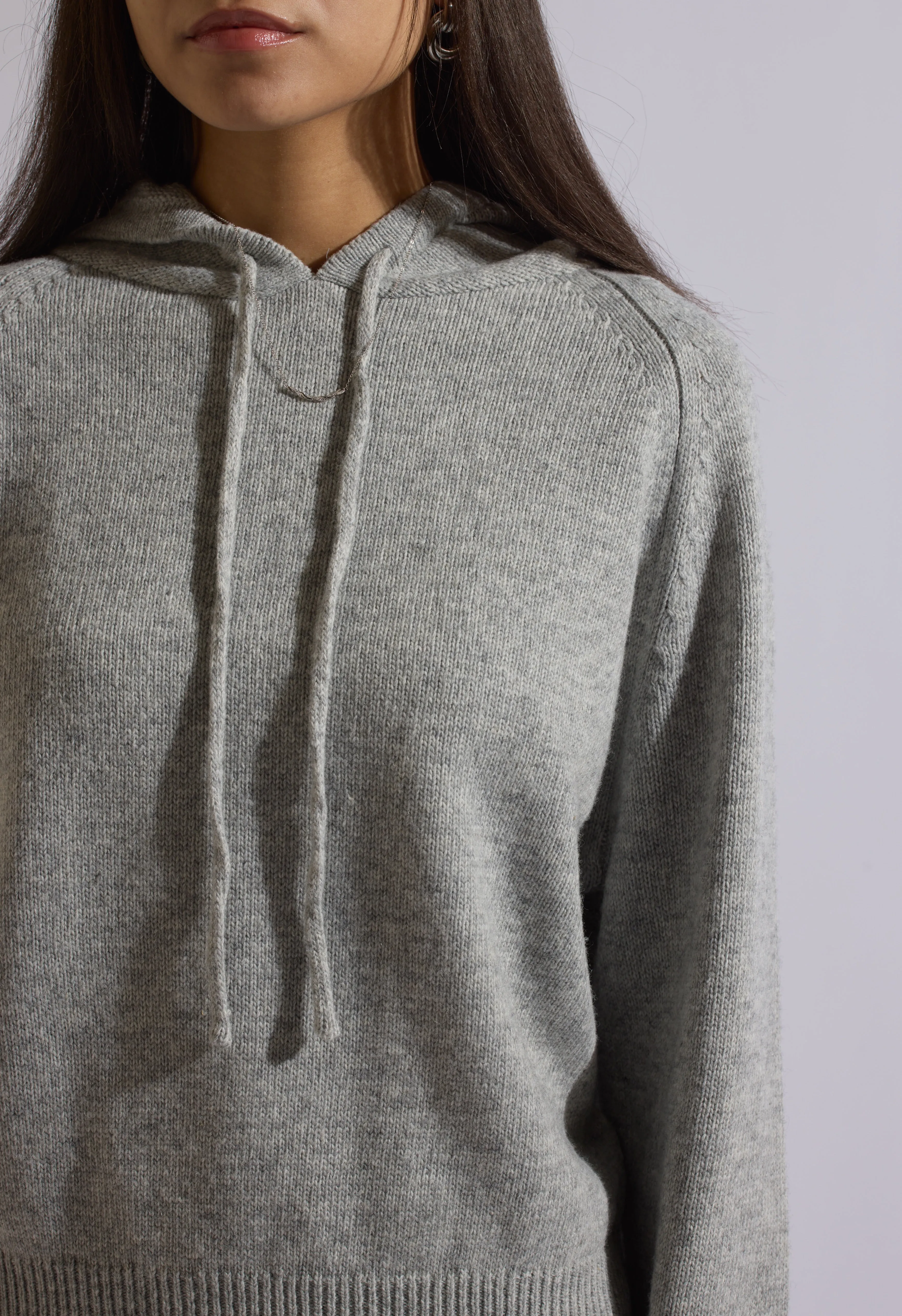 Fox Gray Wool Set Hoodie