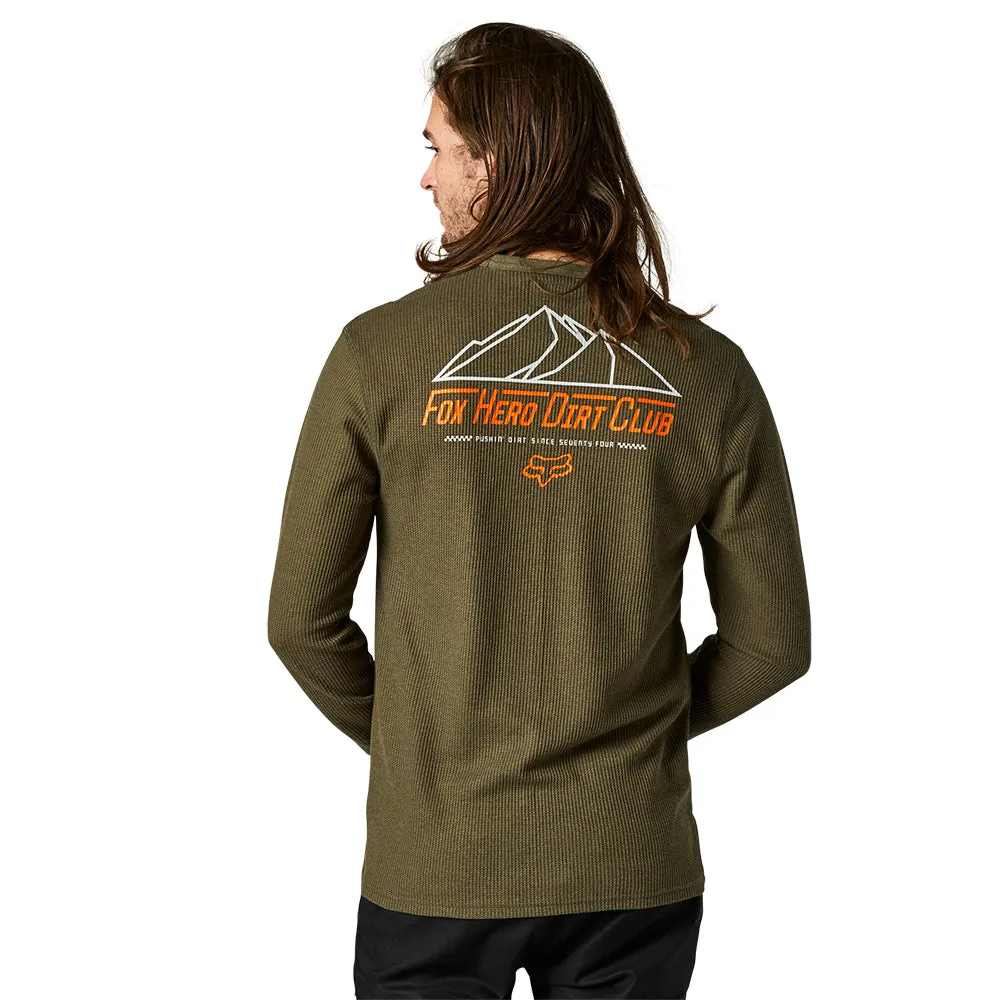 FOX HERO DIRT LS THERMAL [FATIGUE GREEN]