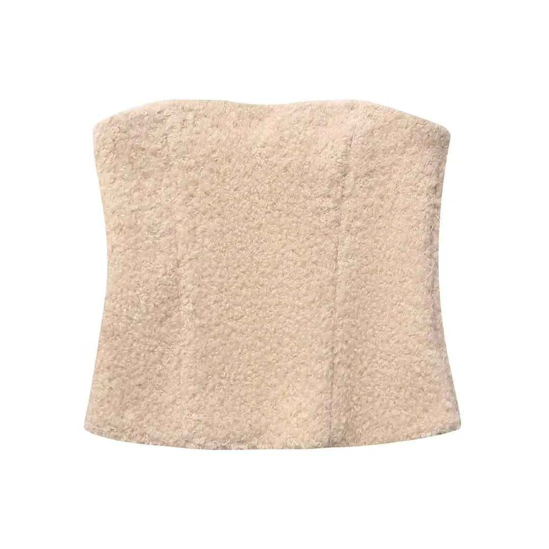 Fuzzy Tube Top