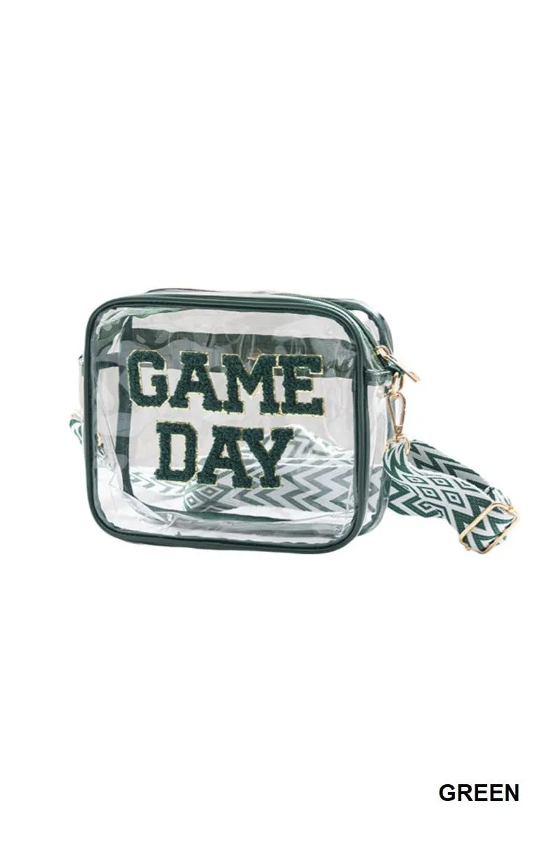 Game Day Stadium Approved Transparent Crossbody