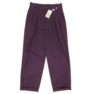 Gianni Versace Vintage Pleated Pants Size 48