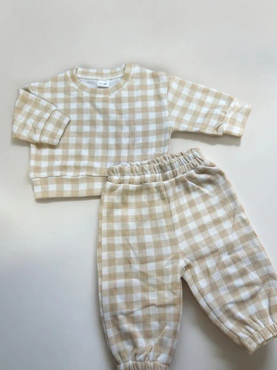Gingham Tracksuit