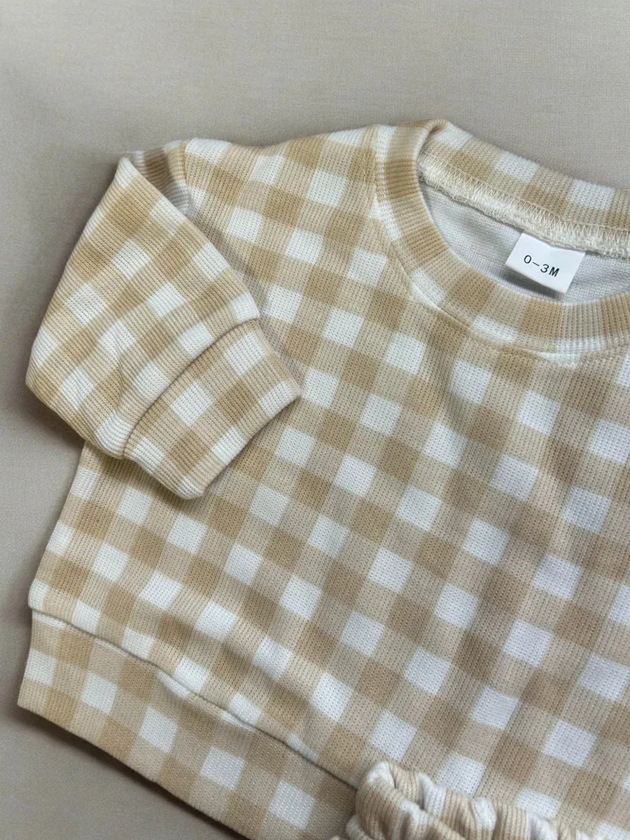 Gingham Tracksuit