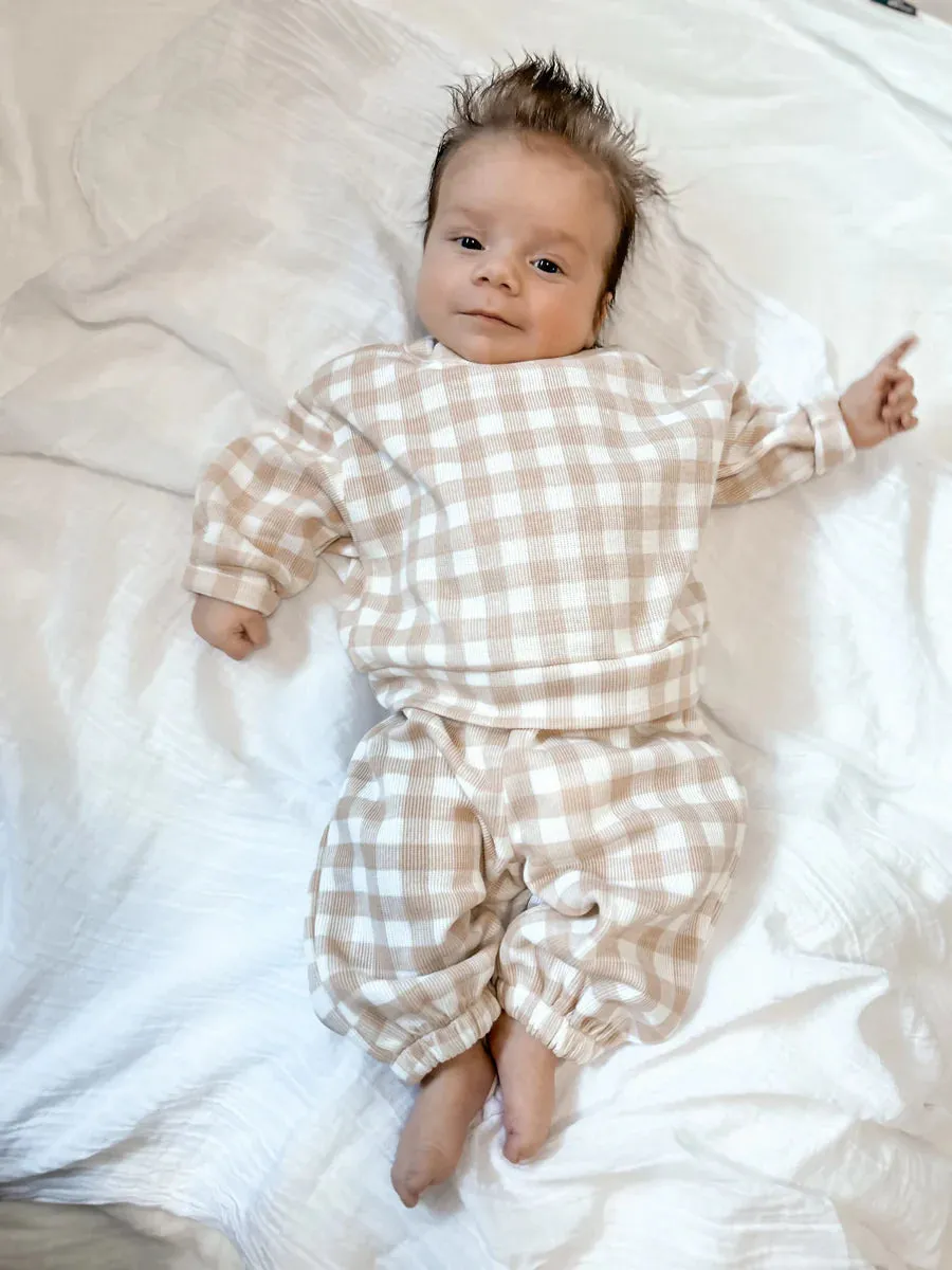 Gingham Tracksuit