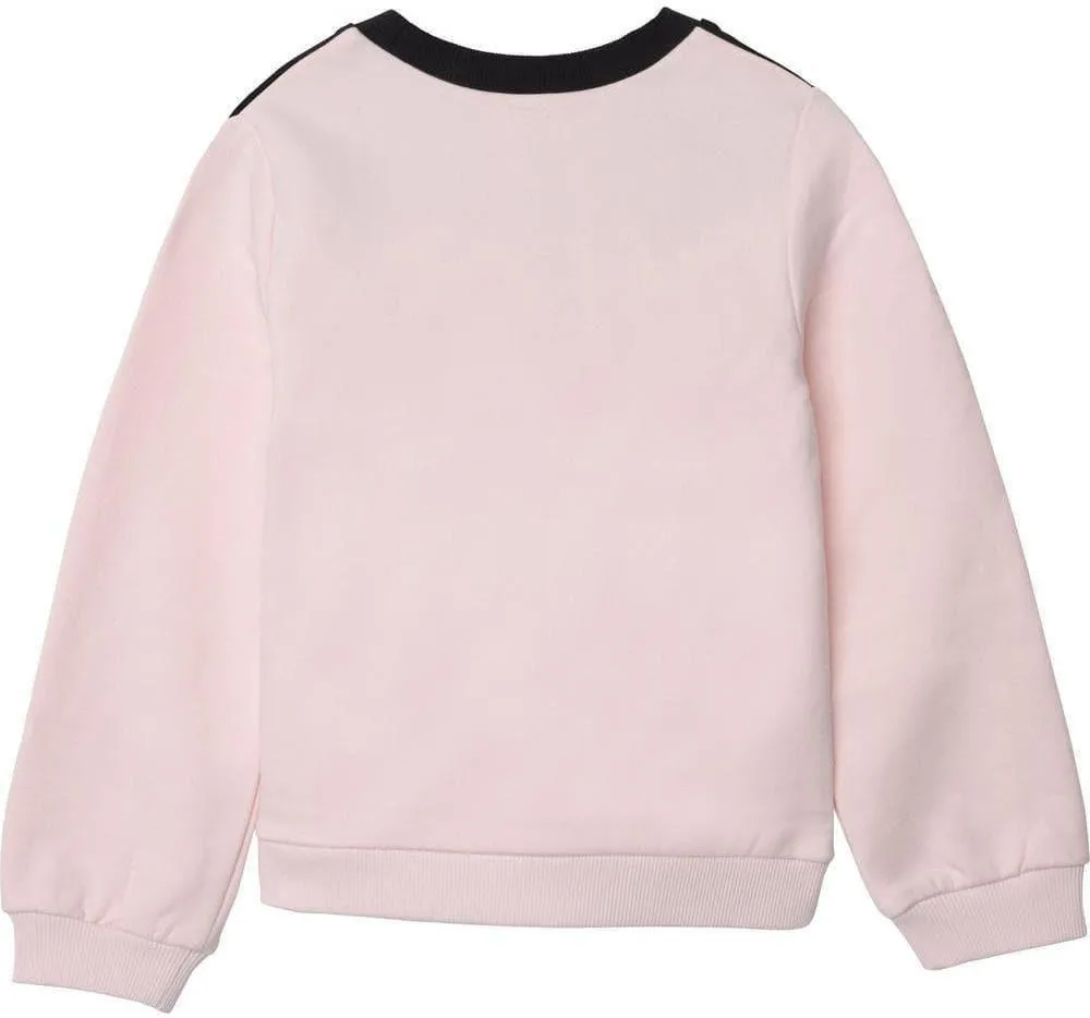 Girls Pink & Black Sweatshirt