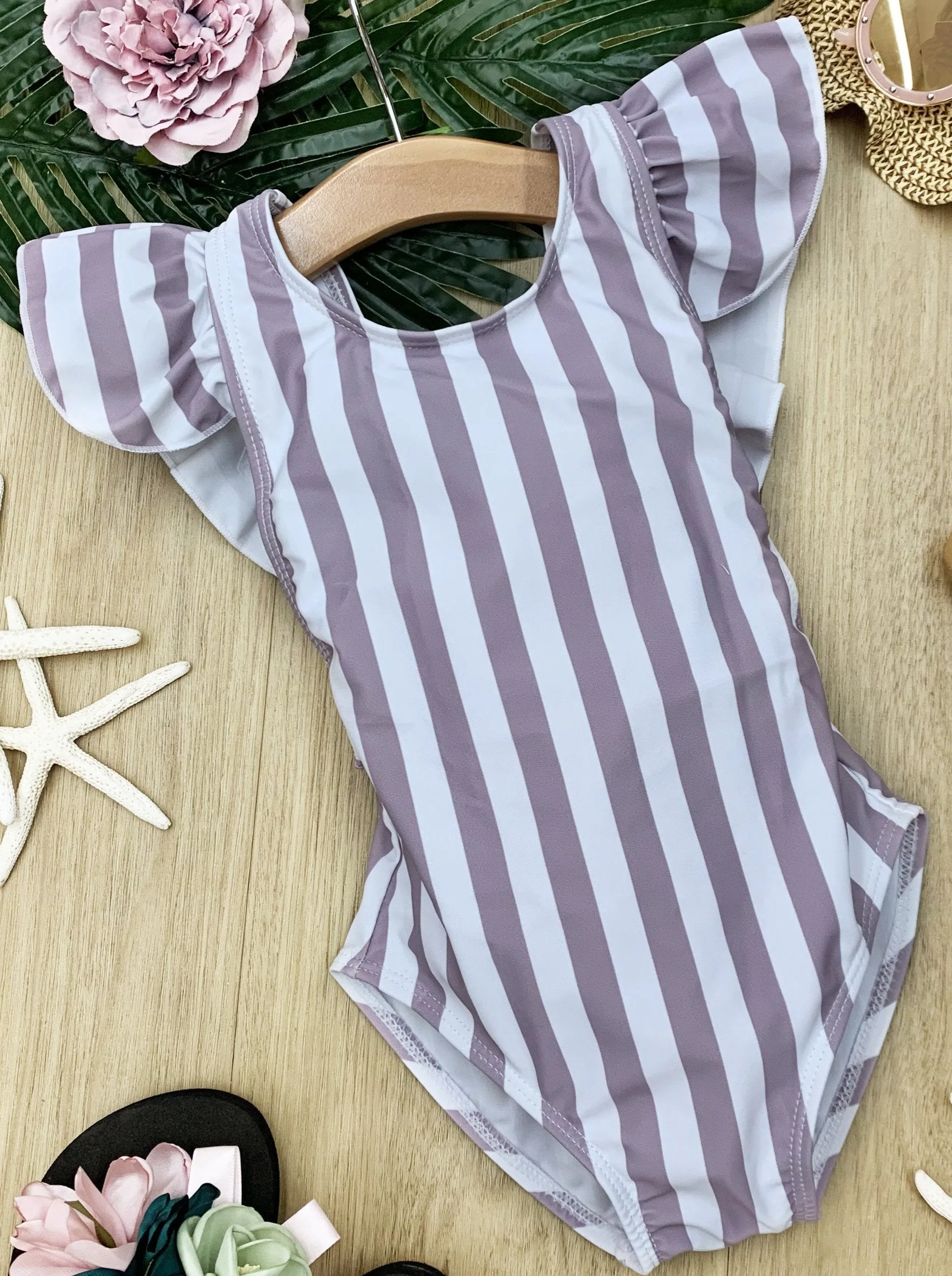 Girls Seas the Day One Piece Swimsuit