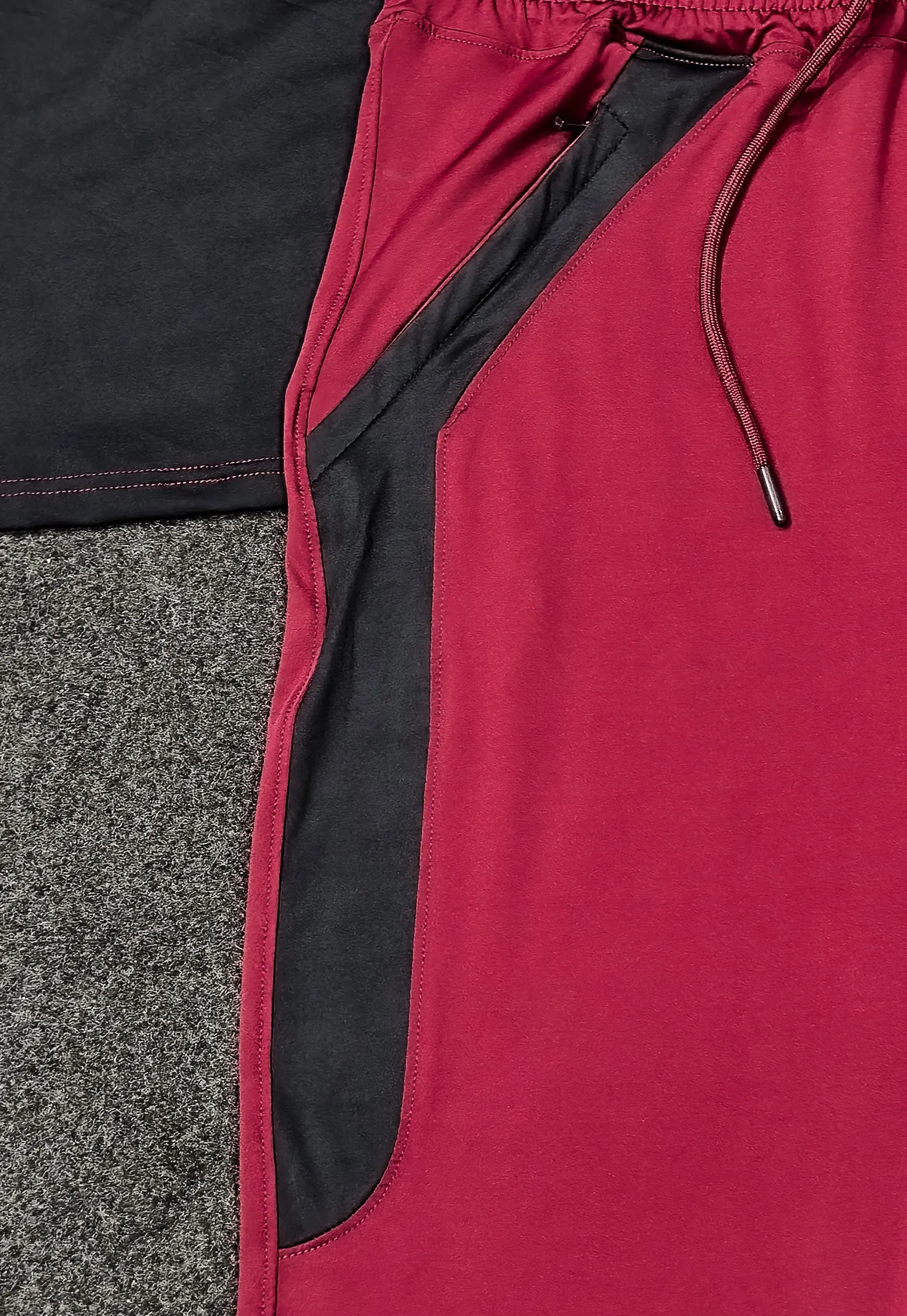 Glancedo Trendy Contrast Color-Block Quick-Dry Tracksuit